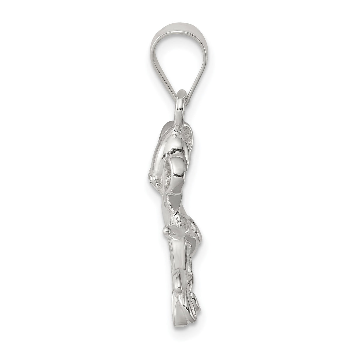 Sterling Silver Octopus Pendant with Detailed Sea Creature Design for Women or Unisex Wear