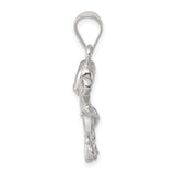 Sterling Silver Octopus Pendant with Detailed Sea Creature Design for Women or Unisex Wear