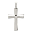 Hollow Cross Charm Pendant in Real 925 Sterling Silver