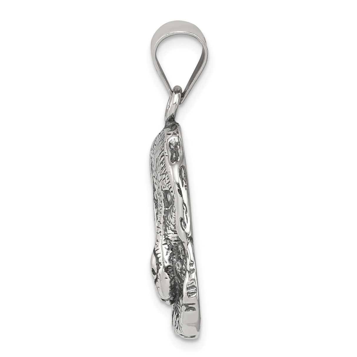 Sterling Silver Dog Head Pendant with Labrador Retriever Design, Unisex Pet Memorial Jewelry