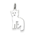 Cat Charm Pendant in Real 925 Sterling Silver