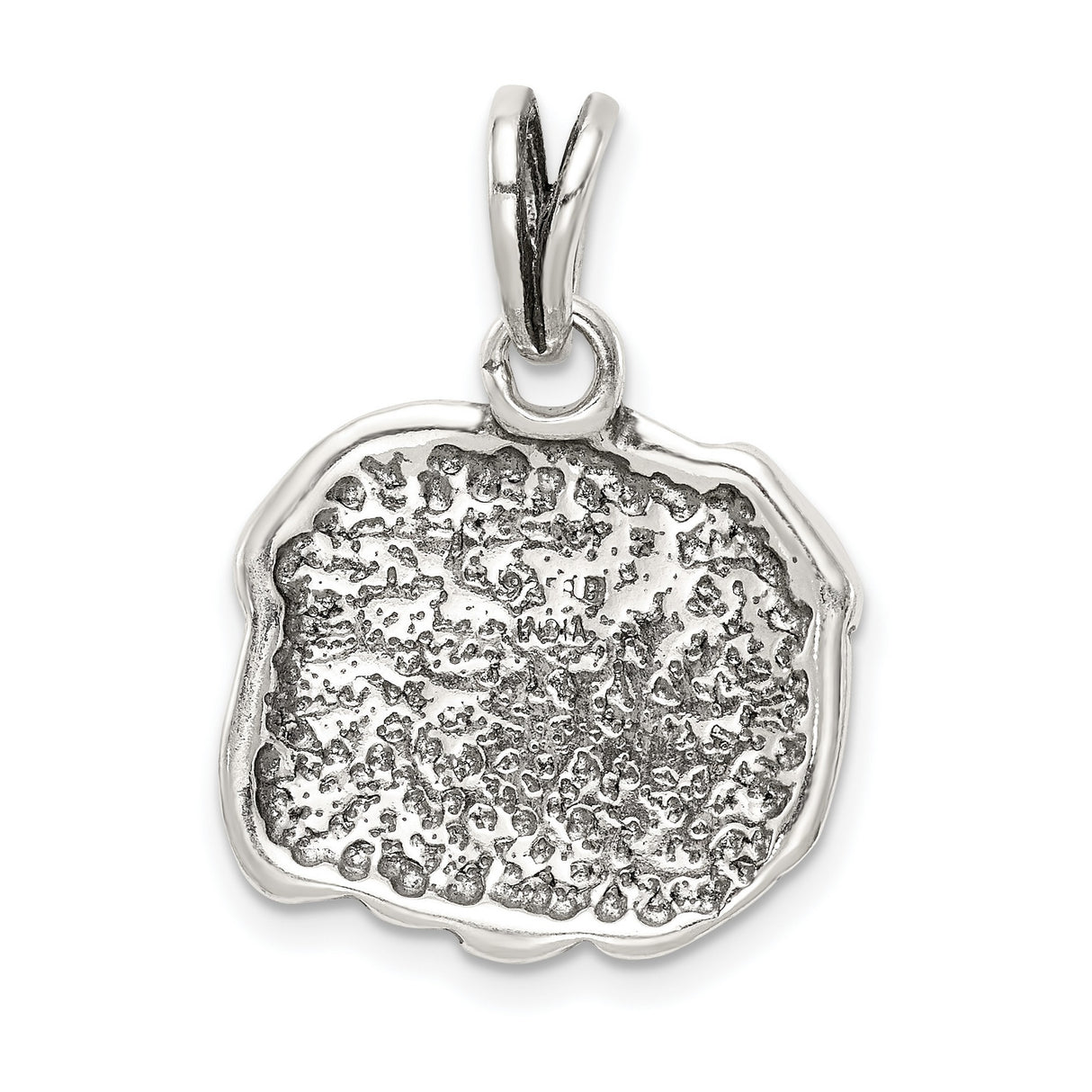 Sterling Silver Bulldog Head Pendant, Realistic Dog Face Design, Animal Jewelry for Pet Lovers