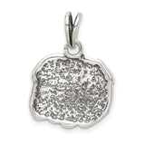 Sterling Silver Bulldog Head Pendant, Realistic Dog Face Design, Animal Jewelry for Pet Lovers
