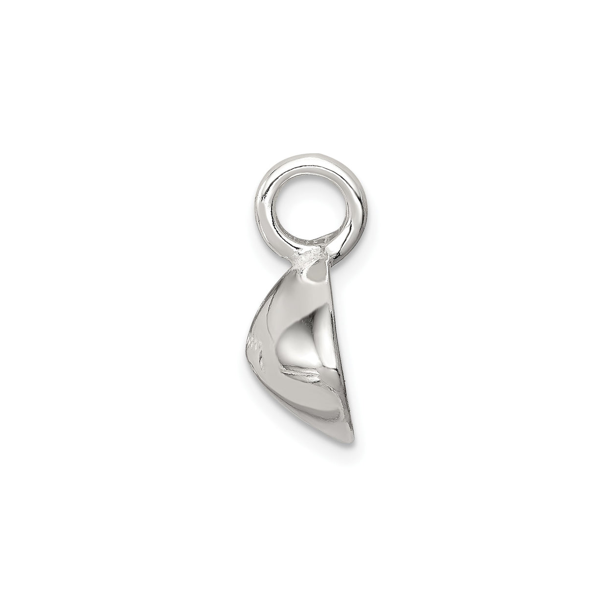 Sterling Silver Football Pendant with Detailed Laces, Oval Sports Charm for Men and Women