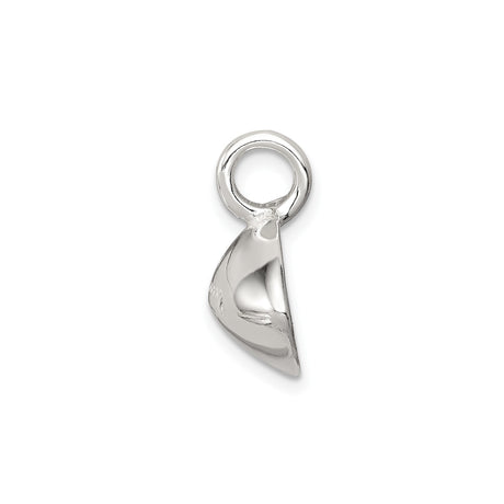 Sterling Silver Football Pendant with Detailed Laces, Oval Sports Charm for Men and Women