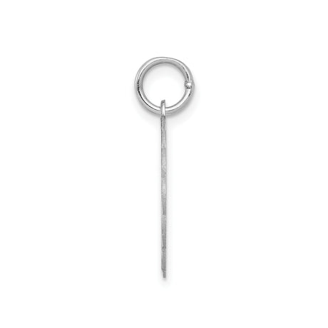 Sterling Silver Pendant with Scalloped Edge and Script Letter S Engraving