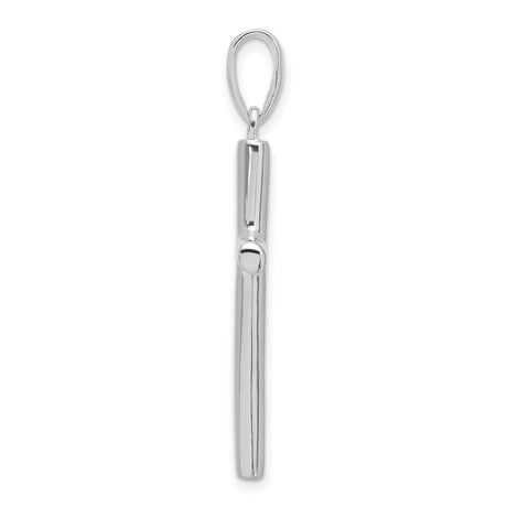 Cross Charm Pendant in Real 925 Sterling Silver