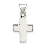 Cross Charm Pendant in Real 925 Sterling Silver