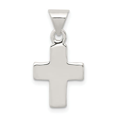 Cross Charm Pendant in Real 925 Sterling Silver