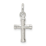 Cross Charm Pendant in Real 925 Sterling Silver