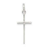 Latin Cross Charm Pendant in Real 925 Sterling Silver