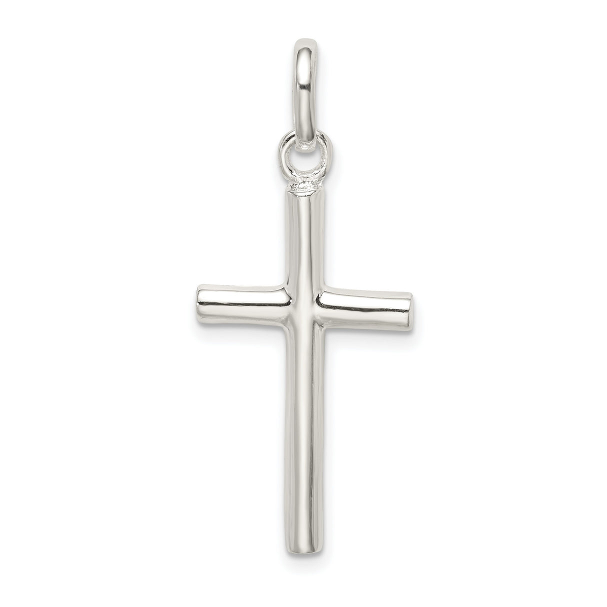 Latin Cross Charm Pendant in Real 925 Sterling Silver