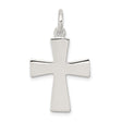 Latin Cross Charm Pendant in Real 925 Sterling Silver