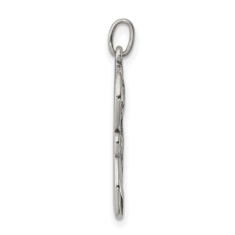 Sterling Silver Virgin Mary and Jesus Pendant, Christian Catholic Religious Medal for Women