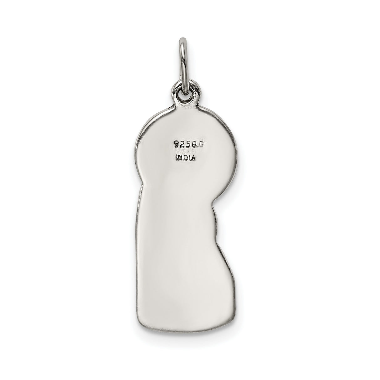 Sterling Silver Virgin Mary and Jesus Pendant, Christian Catholic Religious Medal for Women