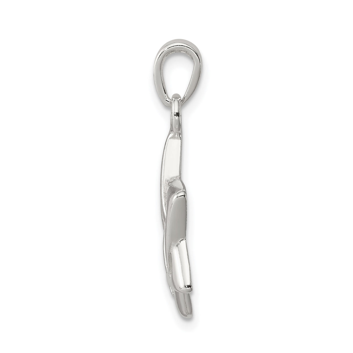 Sterling Silver Star of David Pendant, Openwork Jewish Symbol, Minimalist Religious Charm