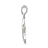 Sterling Silver Star of David Pendant, Openwork Jewish Symbol, Minimalist Religious Charm