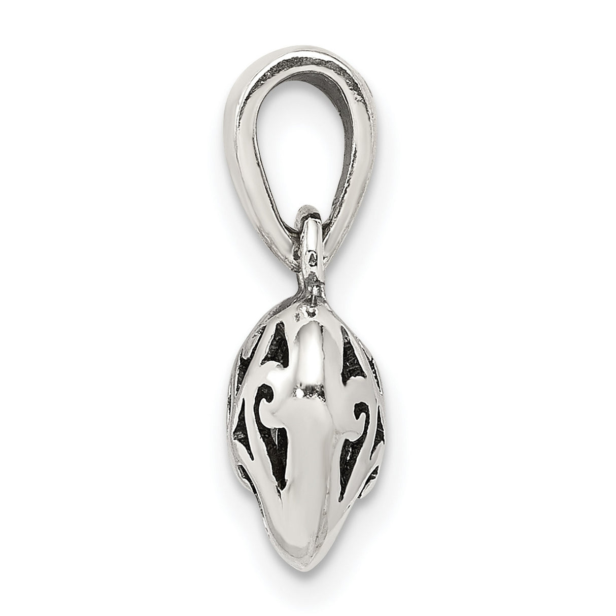 Sterling Silver Celtic Knot Heart Pendant, Symbol of Eternal Love and Unity