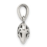 Sterling Silver Celtic Knot Heart Pendant, Symbol of Eternal Love and Unity