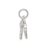 Sterling Silver Heart Lock and Key Pendant, Vintage Style Romantic Charm for Women