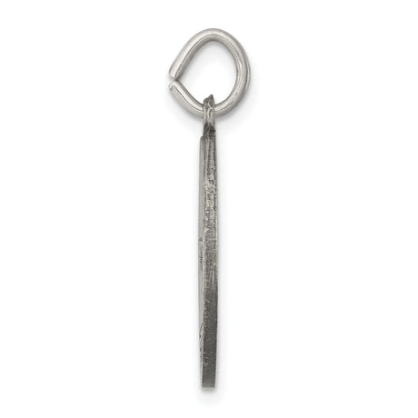 Sterling Silver Confirmation Pendant with IHS Christogram and Cherub Accents