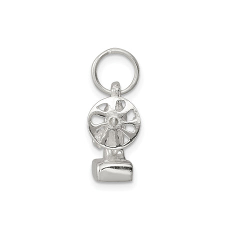Sterling Silver Sewing Machine Pendant, Vintage Crafter Jewelry for Quilters and Seamstresses