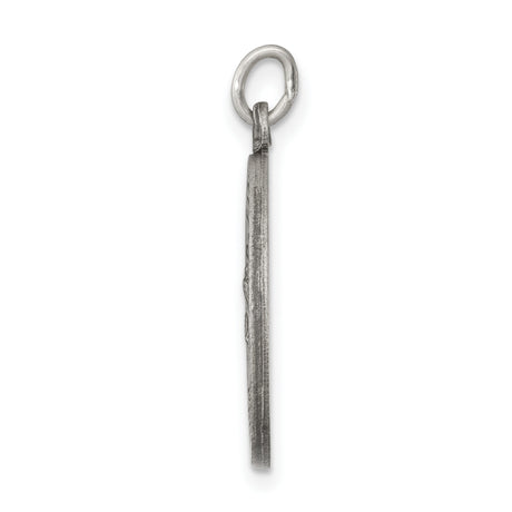 Sterling Silver Our Lady of Guadalupe Pendant, Virgin Mary Medal with Pray for Us Text