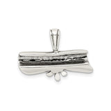 Sterling Silver Diploma Pendant with Script Engraving, Rolled Graduation Charm