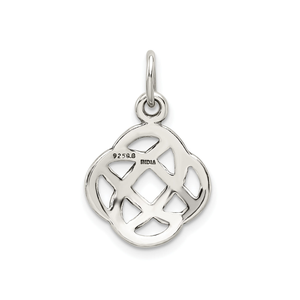 Sterling Silver Celtic Knot Pendant, Symbol of Eternity, Unity, and Spiritual Harmony