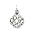 Sterling Silver Celtic Knot Pendant, Symbol of Eternity, Unity, and Spiritual Harmony