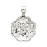 Sterling Silver Celtic Knot Pendant with Interwoven Design, Unisex Pagan or Viking Jewelry