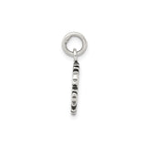Sterling Silver Snowflake Pendant with Detailed Winter Design for Women