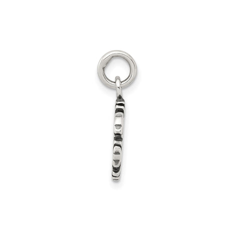 Sterling Silver Snowflake Pendant with Detailed Winter Design for Women