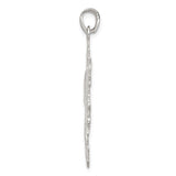 Sterling Silver Snowflake Pendant, Intricate Winter Charm, Nature-Inspired Holiday Jewelry for Women