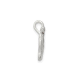 Sterling Silver Cello Pendant Charm, Miniature Musical Instrument Design, Unisex Jewelry for Musicians