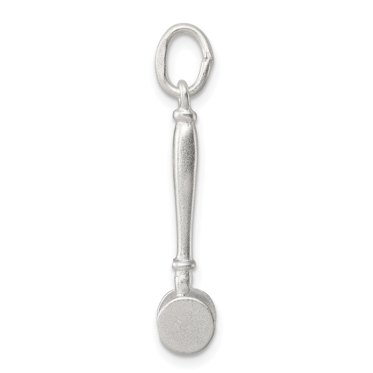 Sterling Silver Gavel Pendant, Mini Judge Hammer Charm Symbolizing Justice and Law