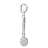 Sterling Silver Gavel Pendant, Mini Judge Hammer Charm Symbolizing Justice and Law