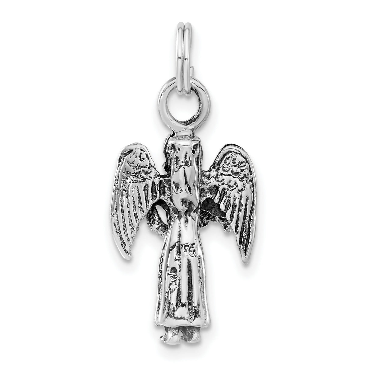 Angel Charm Pendant in Real 925 Sterling Silver