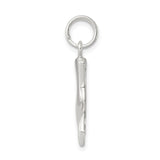 Sterling Silver Whale Tail Pendant, Ocean-Inspired Nautical Jewelry for Women or Unisex