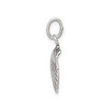 Sterling Silver Scallop Shell Pendant, Camino de Santiago Charm, Ocean Travel Symbol Jewelry