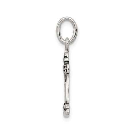 Sterling Silver Lighthouse Pendant with Nautical Coastal Theme and Ocean Symbolism
