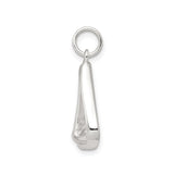 Sterling Silver Sailboat Pendant, Nautical Ocean-Inspired Maritime Charm for Women or Unisex