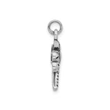 Sterling Silver Dragonfly Pendant with Detailed Wings, Nature-Inspired Spiritual Jewelry for Women