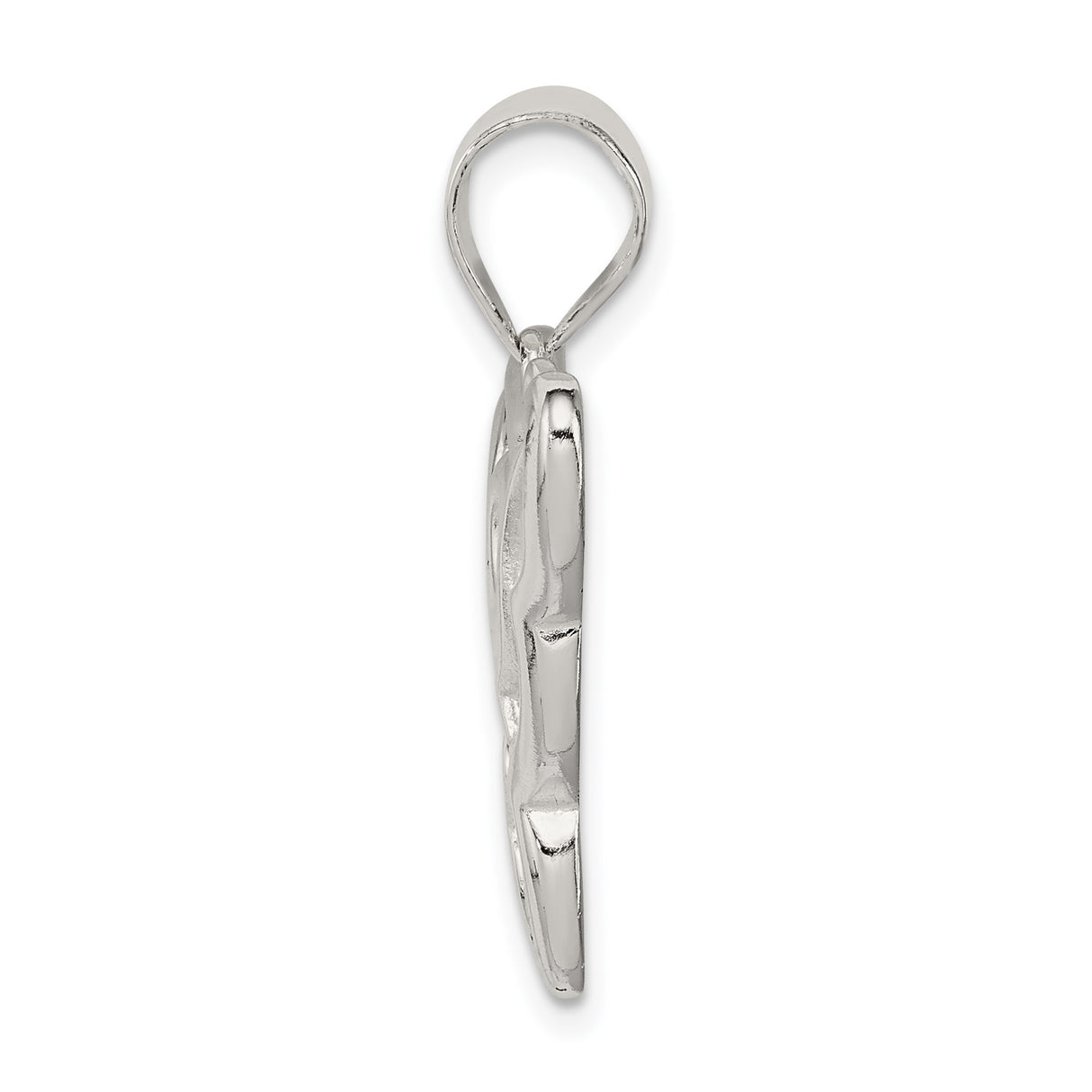 Sterling Silver Butterfly Pendant with Openwork Scroll Design, Nature-Inspired Jewelry for Women