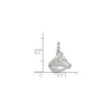 Sterling Silver Horse Head Pendant with Bridle Design, Equestrian Western Style Jewelry
