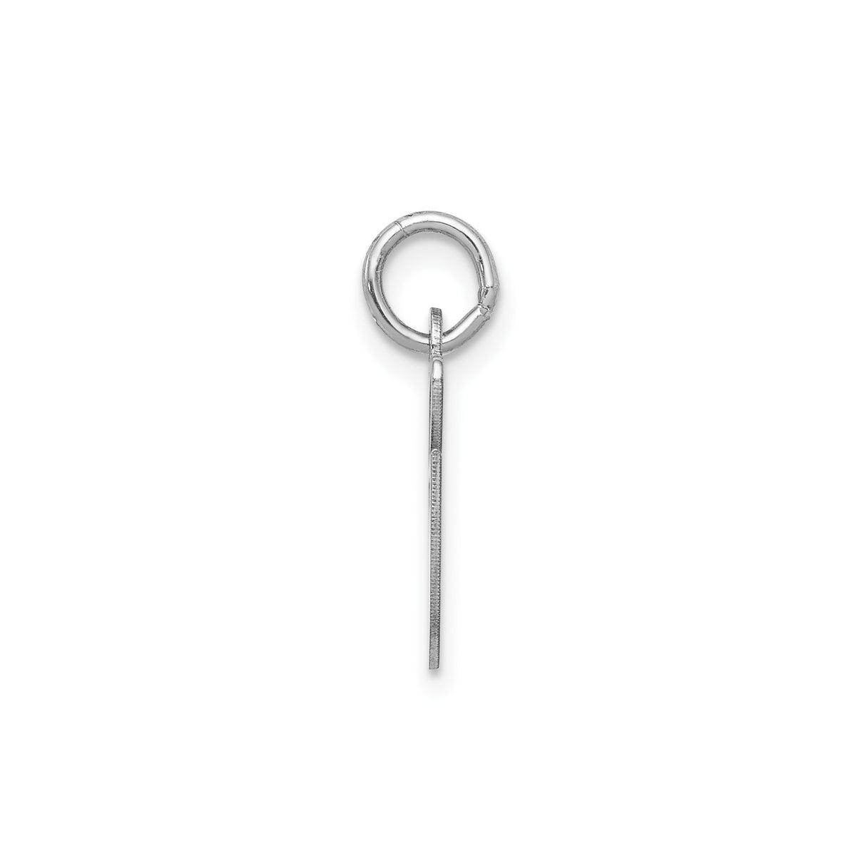 Sterling Silver Initial G Pendant, Script Letter Charm, Cursive Alphabet Jewelry for Women