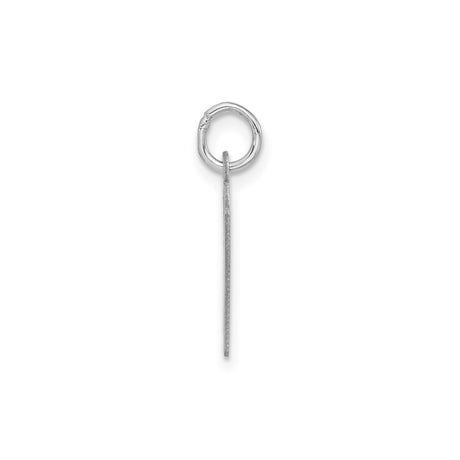 Sterling Silver Pendant with Arabic Nun Symbol, Christian Faith Unisex Jewelry