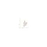 Sterling Silver Capricorn Zodiac Pendant with Script Symbol, Astrology Charm