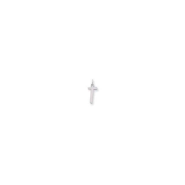 Sterling Silver Cross Pendant, Minimalist Religious Design for Men and Women