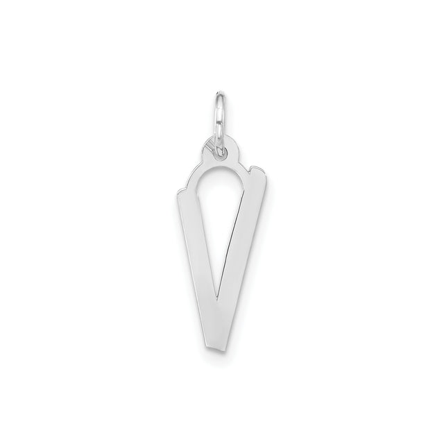 Sterling Silver Pendant with Arched Church Window Design, Spiritual Gothic Christian Jewelry